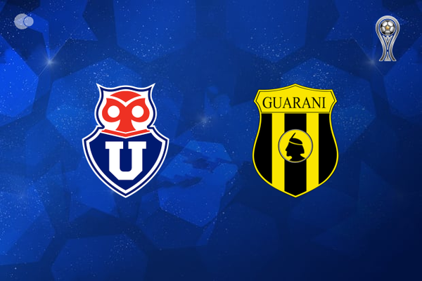 Universidad de Chile domina a Guaran en un contundente 5-0 en la Copa Sudamericana