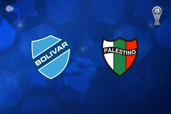 Bolvar logra una contundente victoria frente a Palestino en la Copa Sudamericana