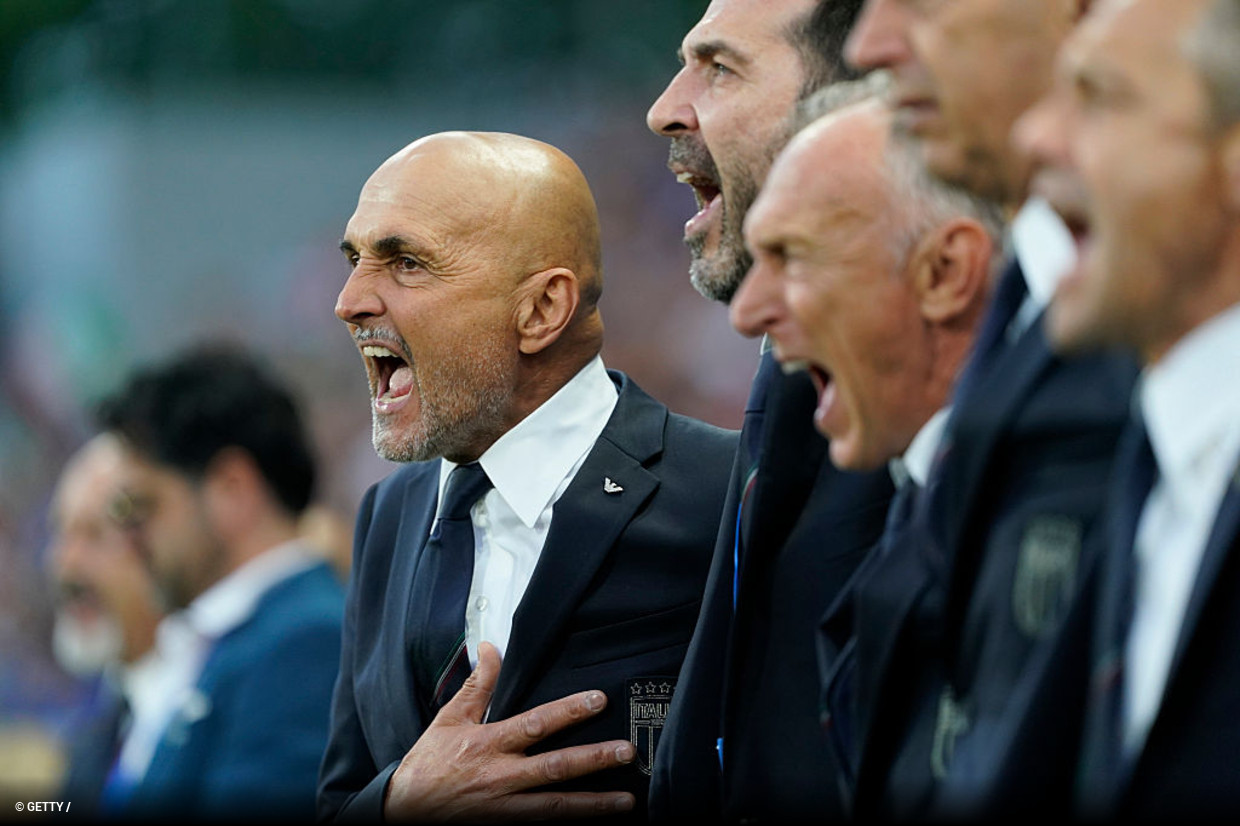 Italia gana en la despedida de Spalletti